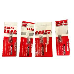 SRAM PowerLock 11-Speed Chain Connector Link, Silver – Lot of 4, New
